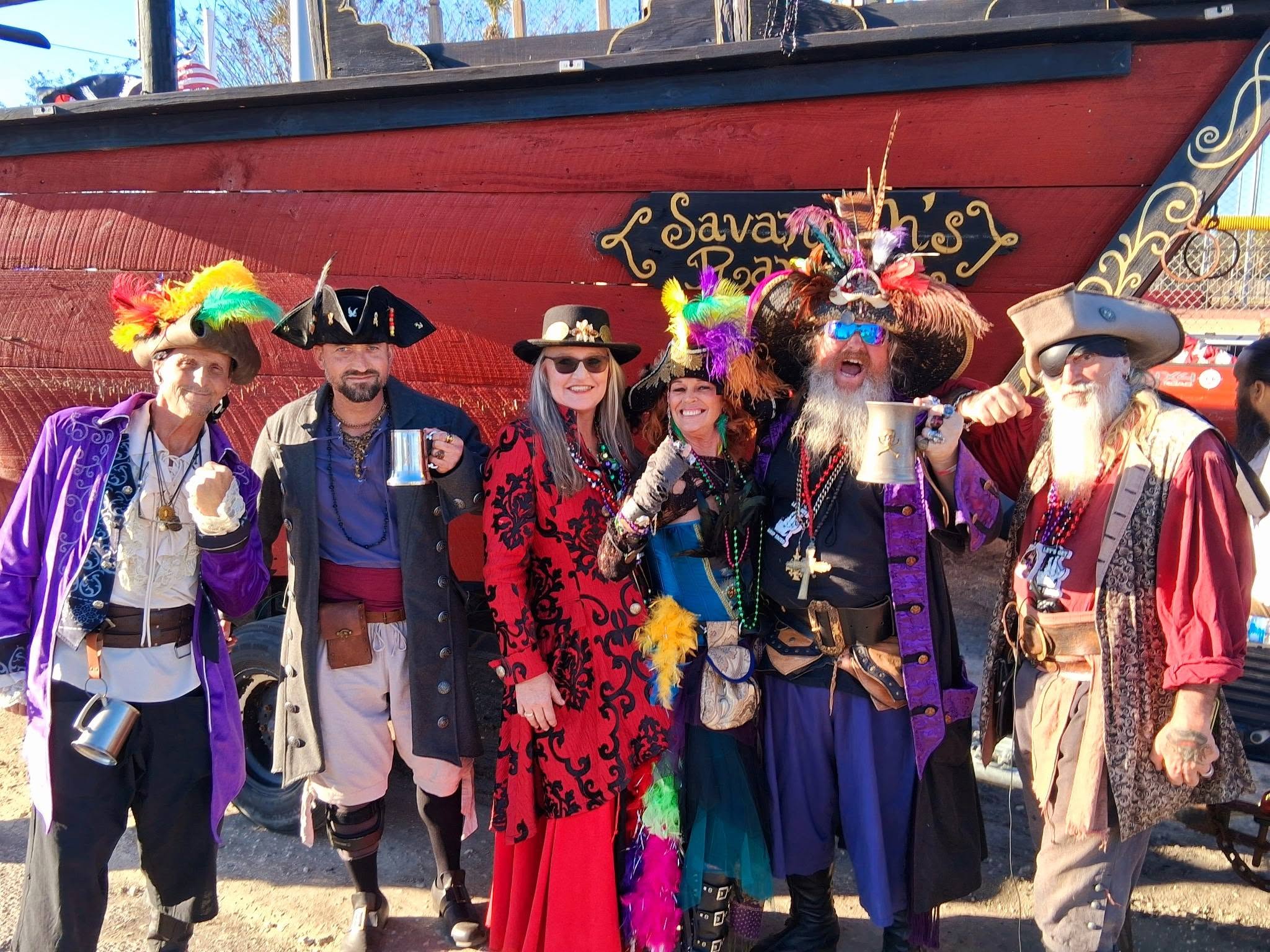 Ami and Kilian of the Pirates of the White Sands
