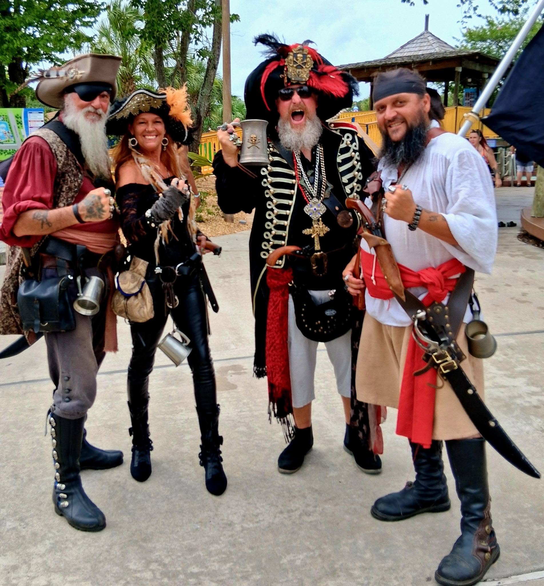 Pirates of the White Sands crew